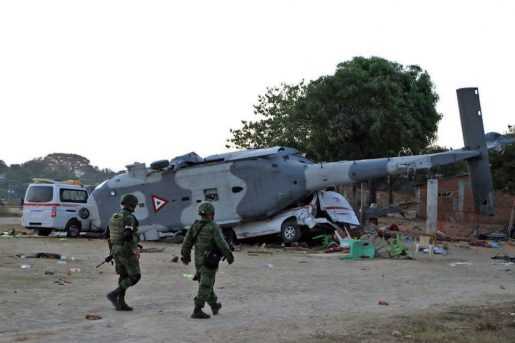 Al menos 13 fallecidos por accidente de helicóptero en México
