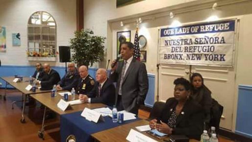 Congresista Espaillat se compromete seguir trabajando por seguridad Bronx