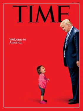 Padre niña en portada del Time dice que nunca fue separada de su madre