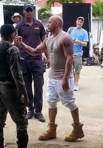 Vin Diesel genera sensación en rodaje película