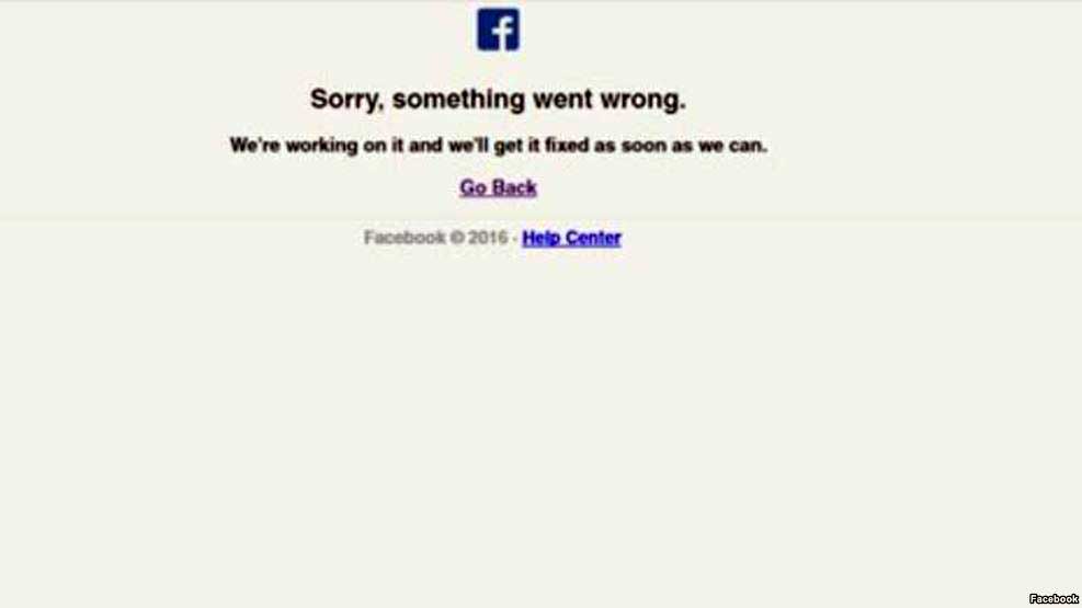 La red social Facebook se cae a nivel mundial