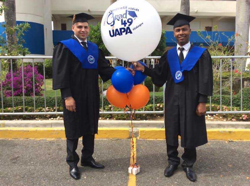 Tres condenados se gradúan de abogados en UAPA
