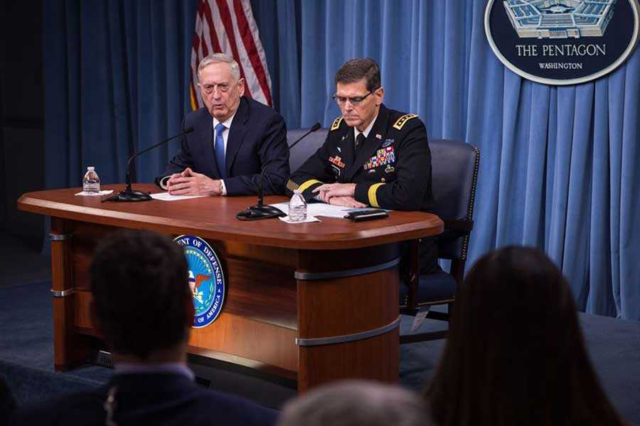 Secretario de Defensa : «Prioridad de Estados Unidos es derrotar a ISIS»