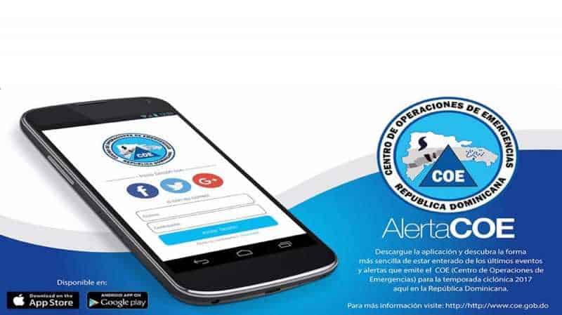 El COE presenta aplicación telefónica para difundir alertas meteorológicas