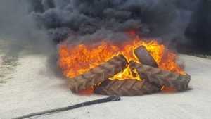 Dos heridos durante protesta en Puerto Escondido, Duvergé