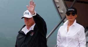 Trump en Corpus Christi evalúa daños causados por Harvey