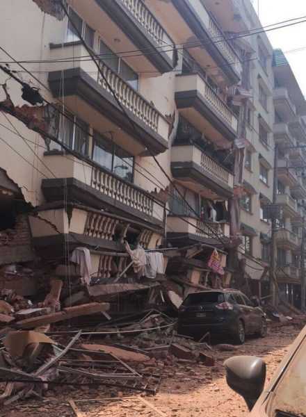 Se eleva a 217 las víctimas terremoto 7.1 en México