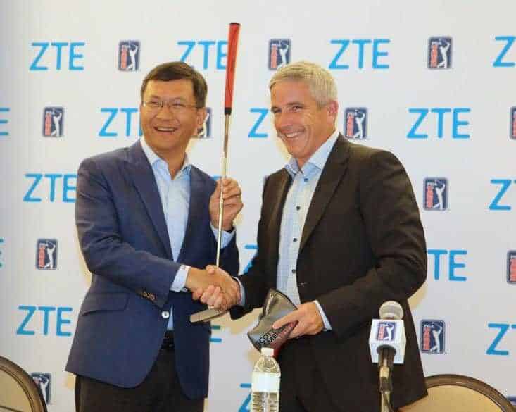 ZTE se convierte en el primer smartphone oficial de PGA TOUR