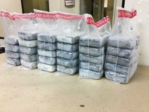DNCD ocupa más de 50 kilos de cocaína 