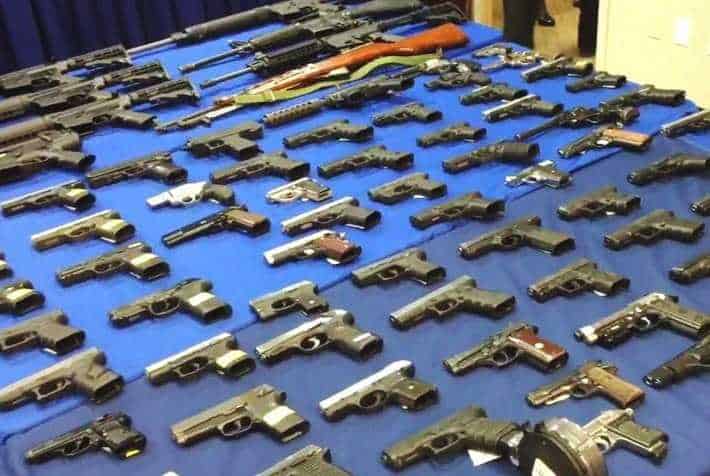 Aumenta confiscación armas de fuego Paterson