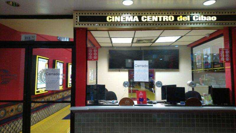 Ordenan cierre temporal Cinema Centro Cibao
