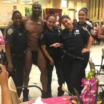 Suspenden policías dominicanas por posar con stripper