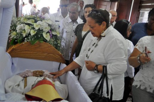 Despiden en Jarabacoa cadáver de Mamerto Rivas
