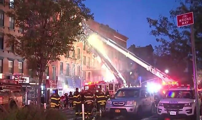 Fuego deja 15 heridos en Nueva York