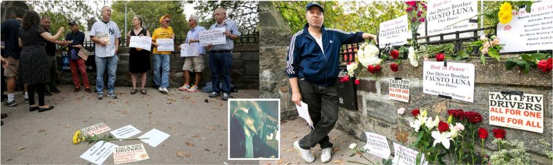 Realizan vigilia en Nueva York por taxista dominicano se suicidó