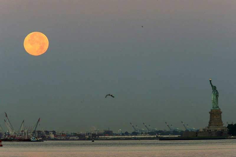 eclipse lunar nueva york