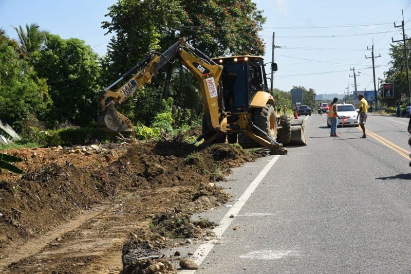 Inician reconstrucción carretera Puerto Plata-Nagua