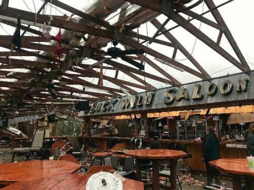 restaurante afectado tornado alabama