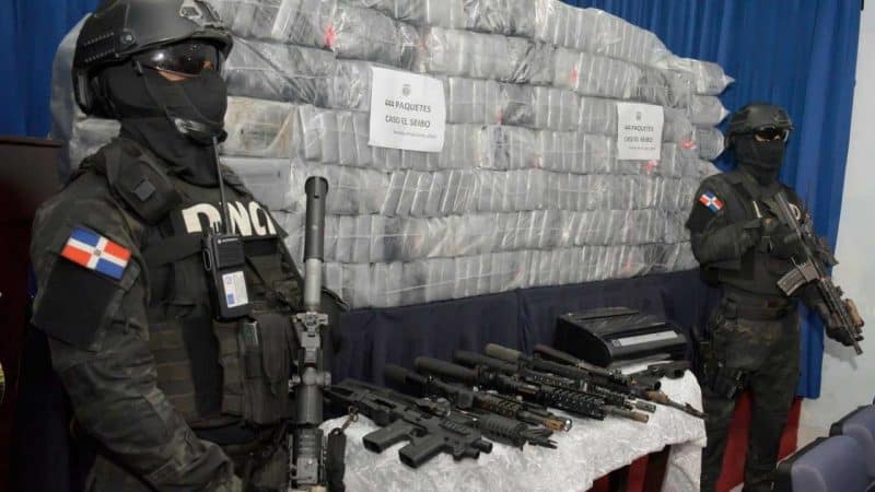 DNCD ocupa drogas y armas en El Seibo