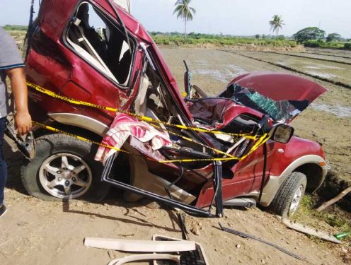 Al menos 5 heridos accidente de tránsito en Montecristi 1 accidente montecristi