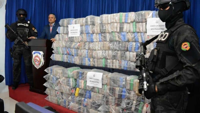 DNCD ocupa 471 paquetes de cocaína puerto Caucedo