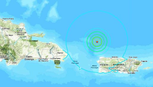 Sismo de 6.0 grados sacude a Puerto Rico y RD 1 temblor puerto rico y rd