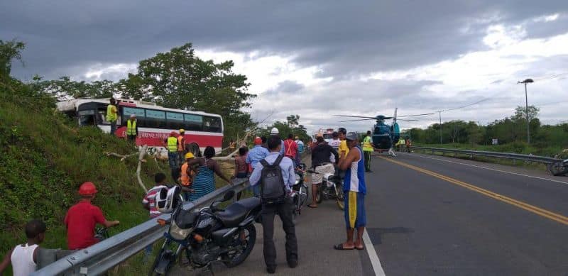 accidente autovía Juan Pablo II