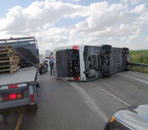Al menos 19 rusos heridos accidente de tránsito autovía del Coral