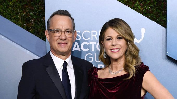 Tom Hanks y su esposa Rita Wilson anuncian tienen coronavirus