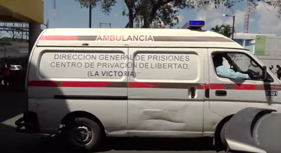 ambulancia dirección de prisiones