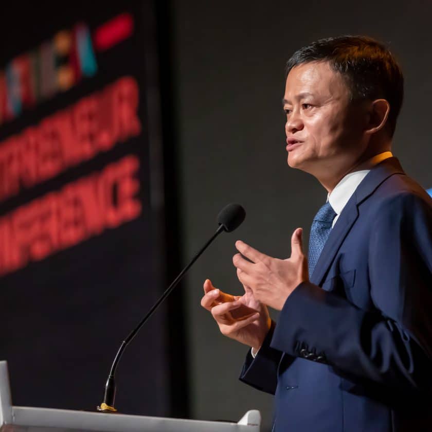 Jack Ma, fundador del gigante de internet Alibaba de China,