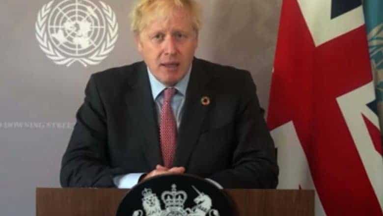 Boris Johnson pide mayor cooperación global combate COVID-19