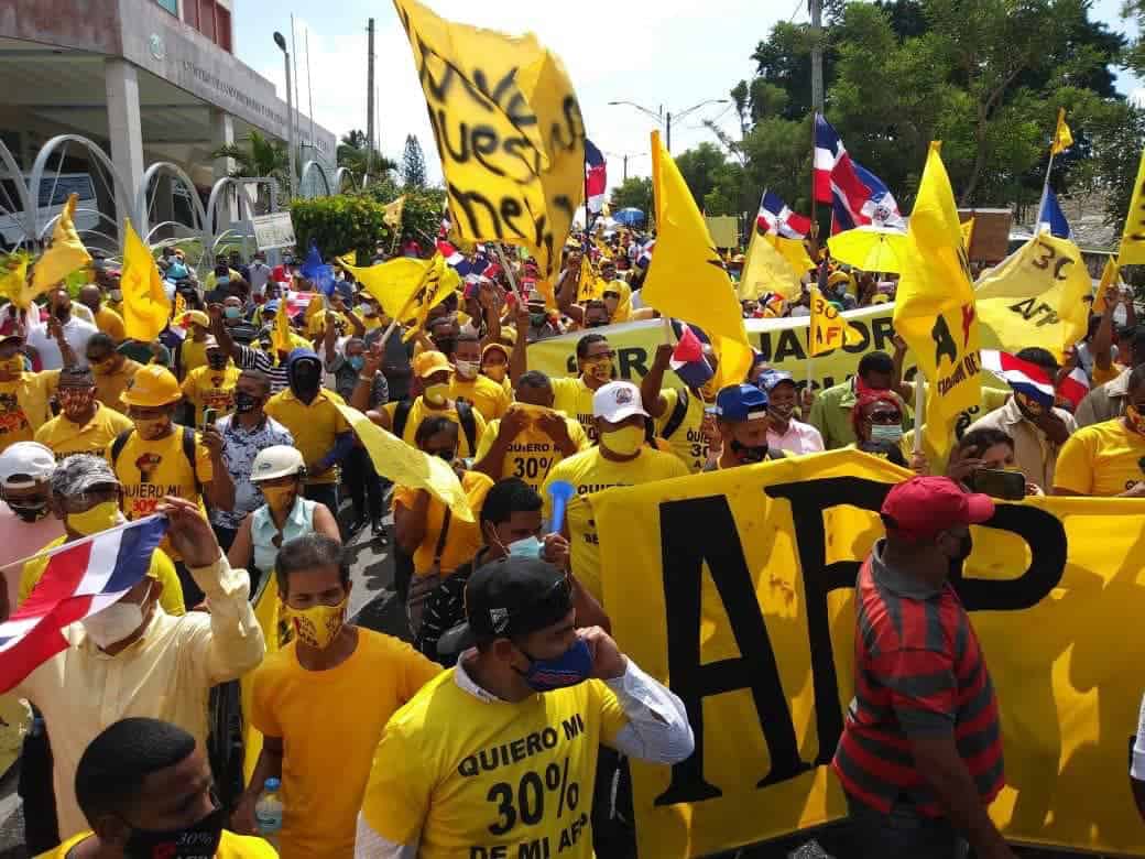 protesta 30 porciento afp