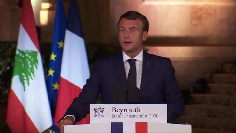 Presidente francés amenaza con suspender ayuda al Líbano