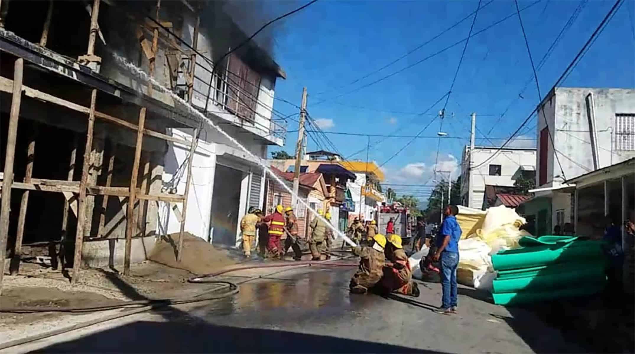 incendio colchonería de santiago