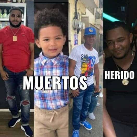 sfm mata a tiros a 3 entre ellos un niño