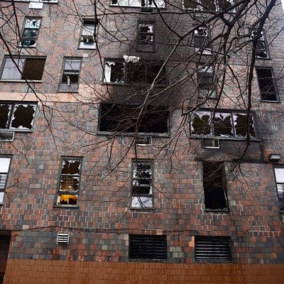 Velatorio masivo para fallecidos durante fuego en El Bronx