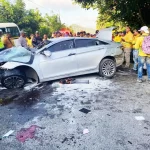 Un muerto y varios heridos accidente de tránsito carretera Cotuí-Maimón