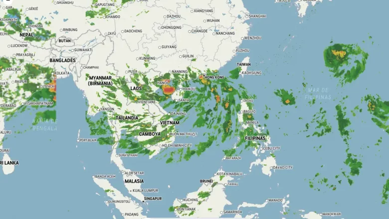 Tifón Mulan toca tierra en sur de China