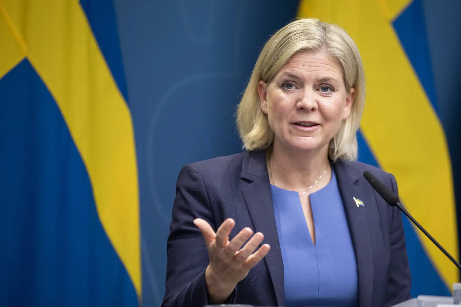 Primera ministra de Suecia anuncia su dimisión