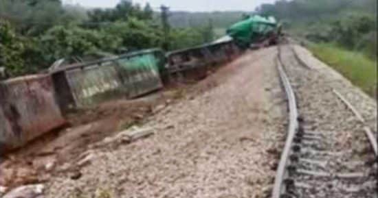 Explosión en ferrocarril tailandia