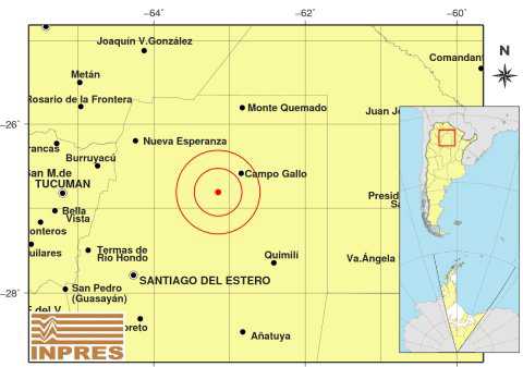 Sismo de magnitud 61 se registra en norte de Argentina