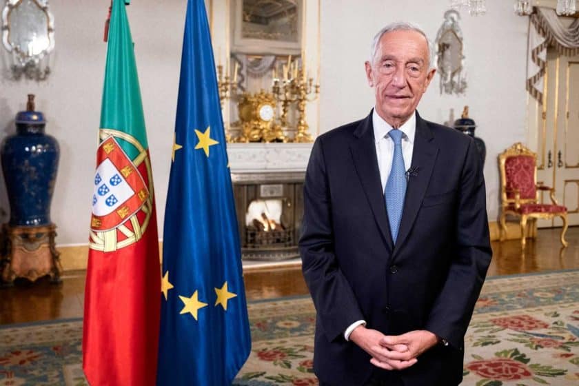Presidente de Portugal llega este miercoles al pais