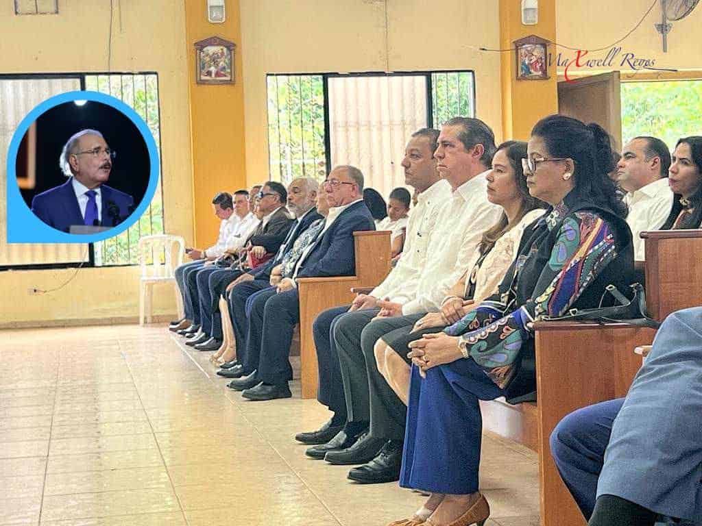 Misa por la salud de Danilo Medina oficiada  en La Vega