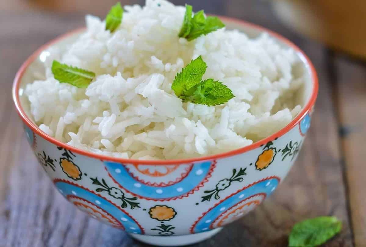 arroz cocido esponjoso