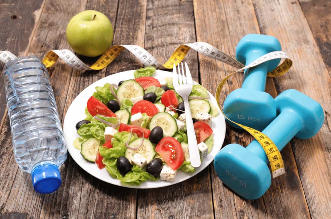 fitness y alimentacion saludable