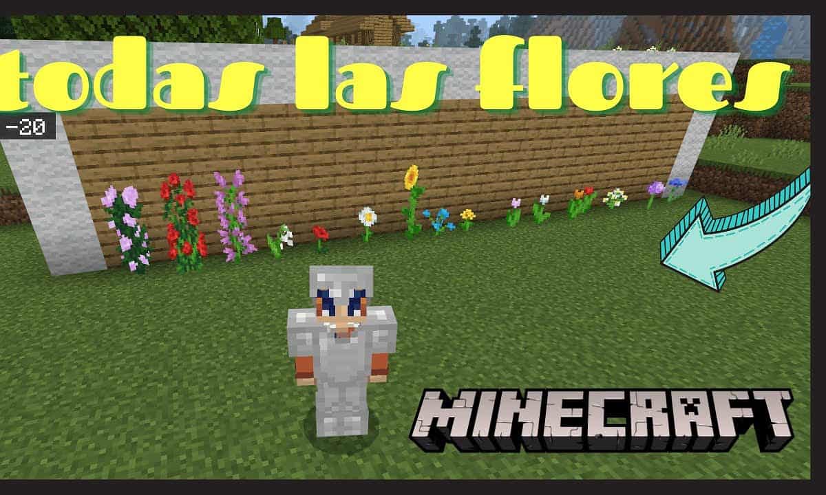 flores en minecraft