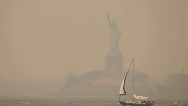 Nueva York en situación de alerta por la calidad del aire