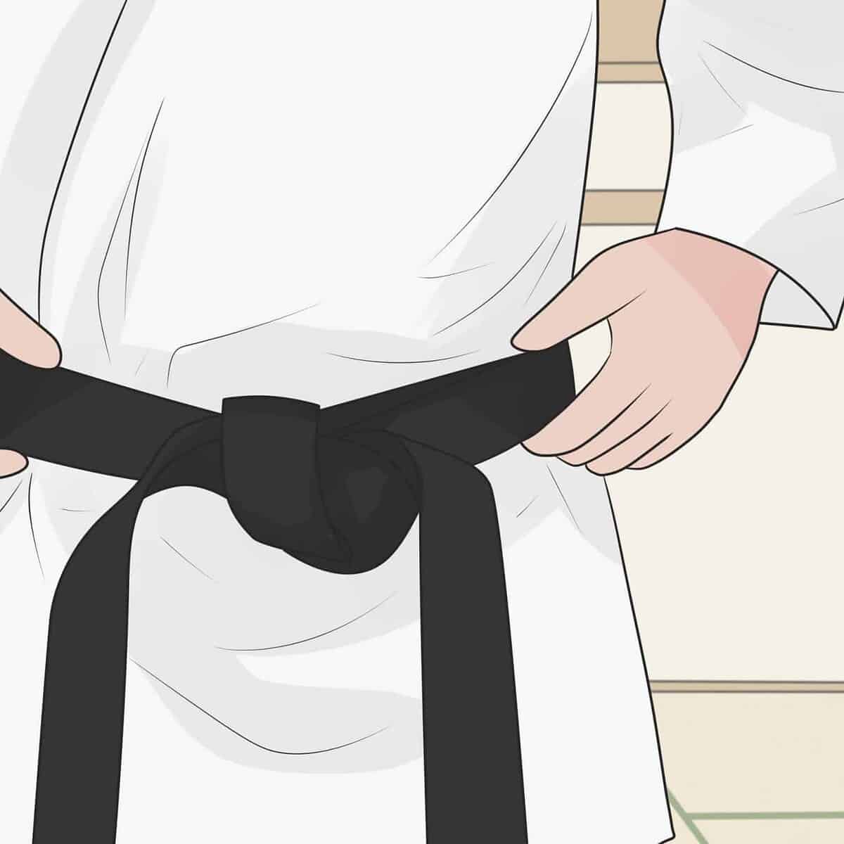 karate cinturon atado correctamente scaled