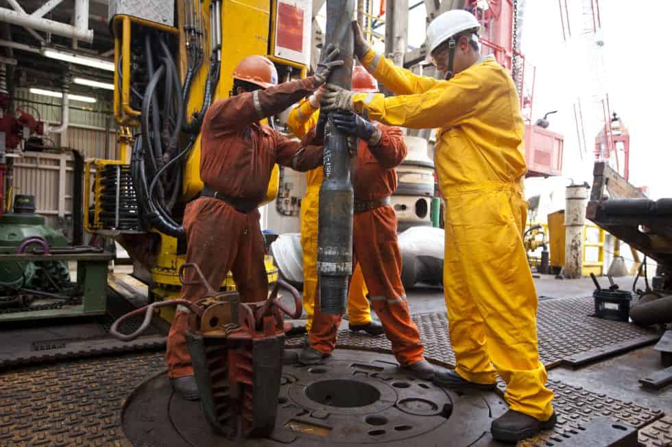 trabajadoras en plataformas petroleras